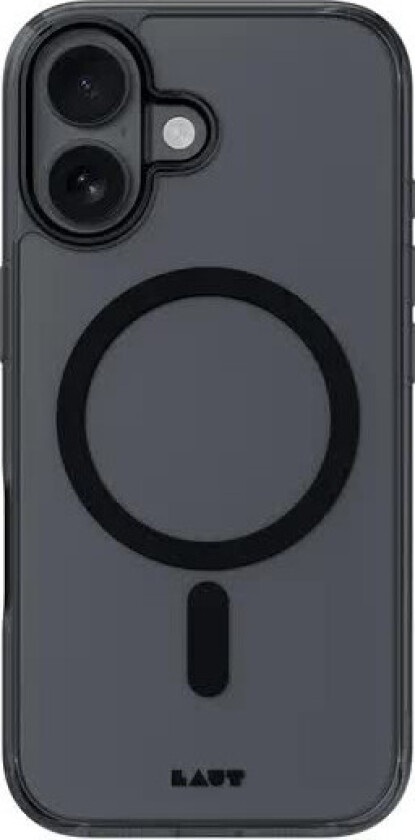 Crystal Fluro MagSafe-deksel til iPhone 17 ??? Svart