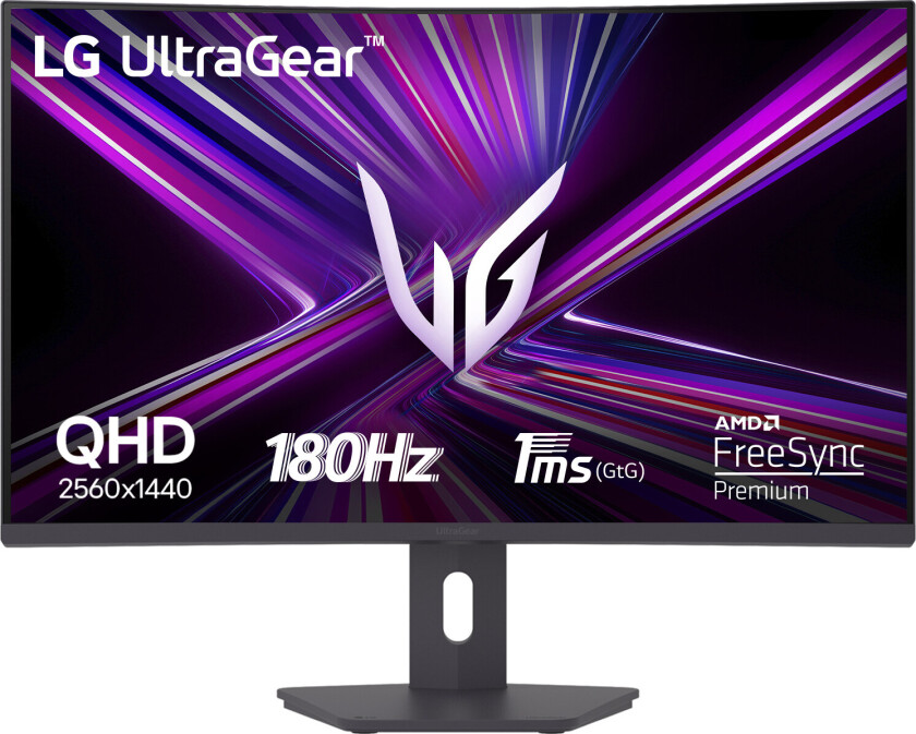 UltraGear 32G600A-B PC-skjerm - 32", 2560x1440, 180Hz, 1ms - Svart