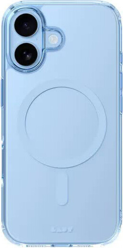 Crystal Fluro MagSafe-deksel for iPhone 17 - Bl??