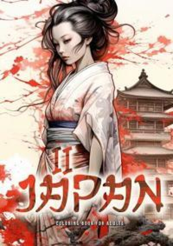 Japan Coloring Book for Adults 2