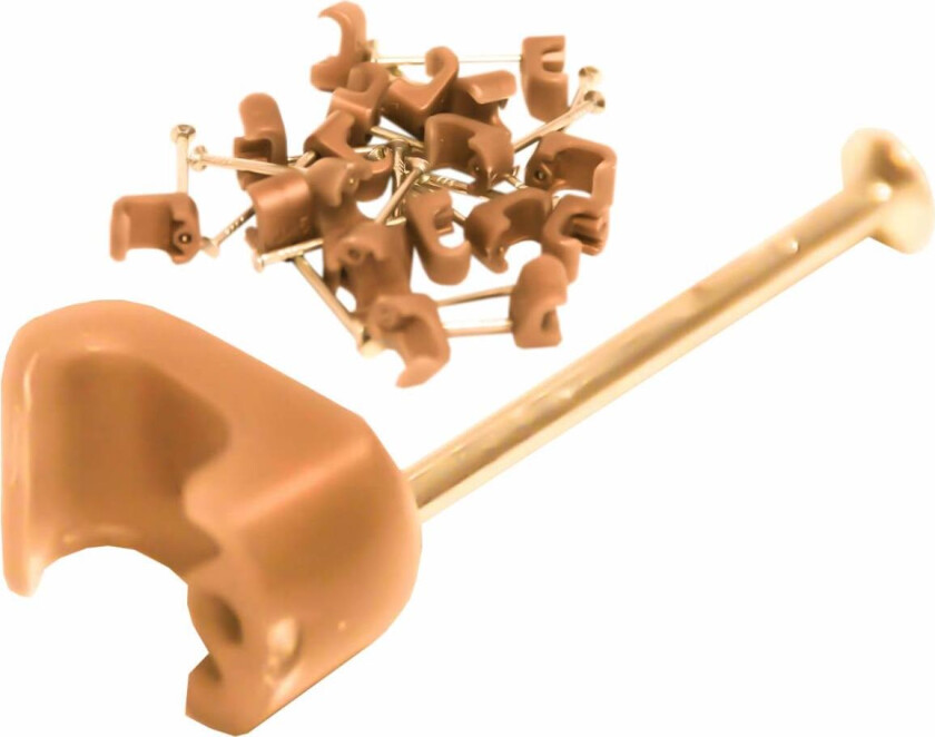 Bilde av KLIPS 3-5mm BRONSE 20pk (5) TC f/LAMPETTLEDNING 2x0,75 EI