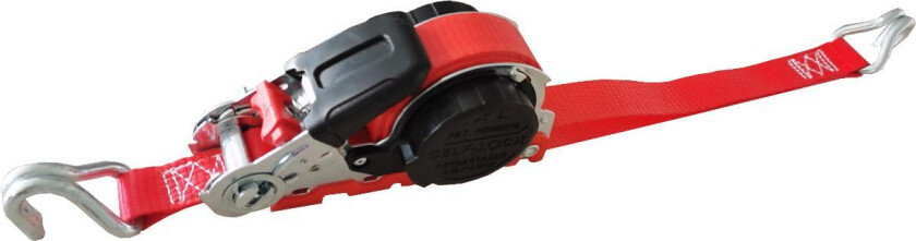 LASTESTROPP 700kg 5mx25mm RETRACTABLE (8) 2kroker FASTY