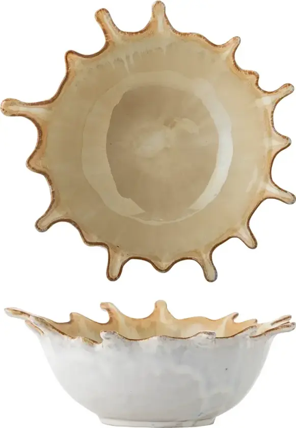 Alcott skål 24x21 cm Natur