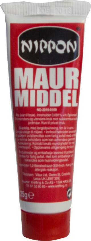 MAURMIDDEL I TUBE 25gr (30) NIPPON