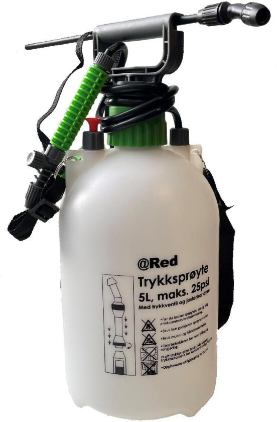 TRYKKSPRØYTE / PUMPEKANNE 5L (6/96) @RED