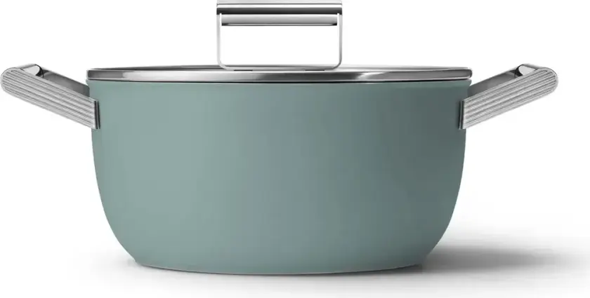 50's style gryte keramisk Ø24 cm Emerald green