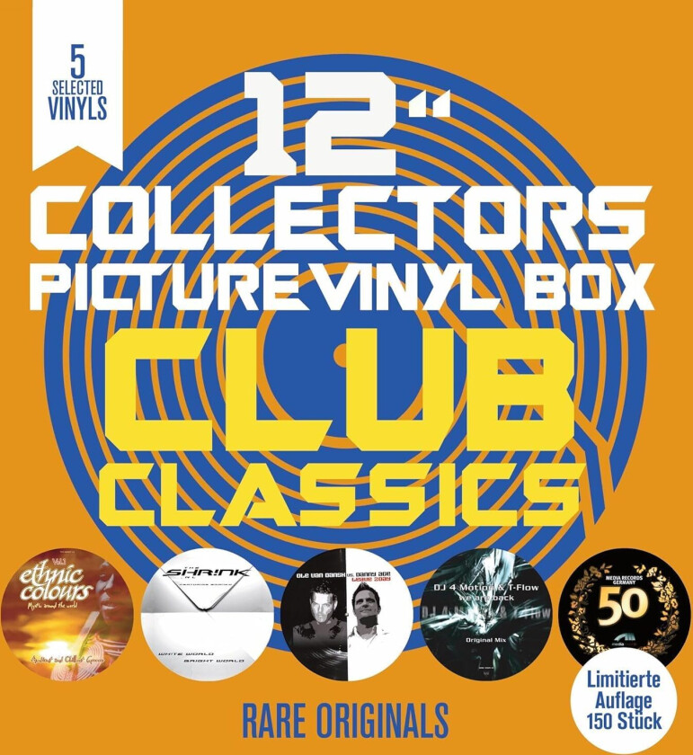 Diverse Electronica 12" Collector's Picture Vinyl Box: Club Classics LP/Vinyl