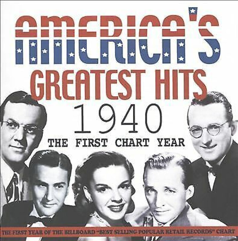 Various Artists : America’s Greatest Hits 1940: The First Chart Year CD 2 discs