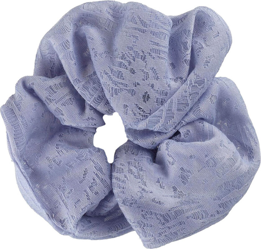 Scrunchie - Pernille - Lyseblå - - OneSize - Hårpynt