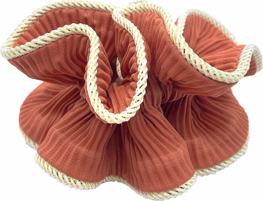 Scrunchie - Lily - Rusten brun - - OneSize - Hårpynt