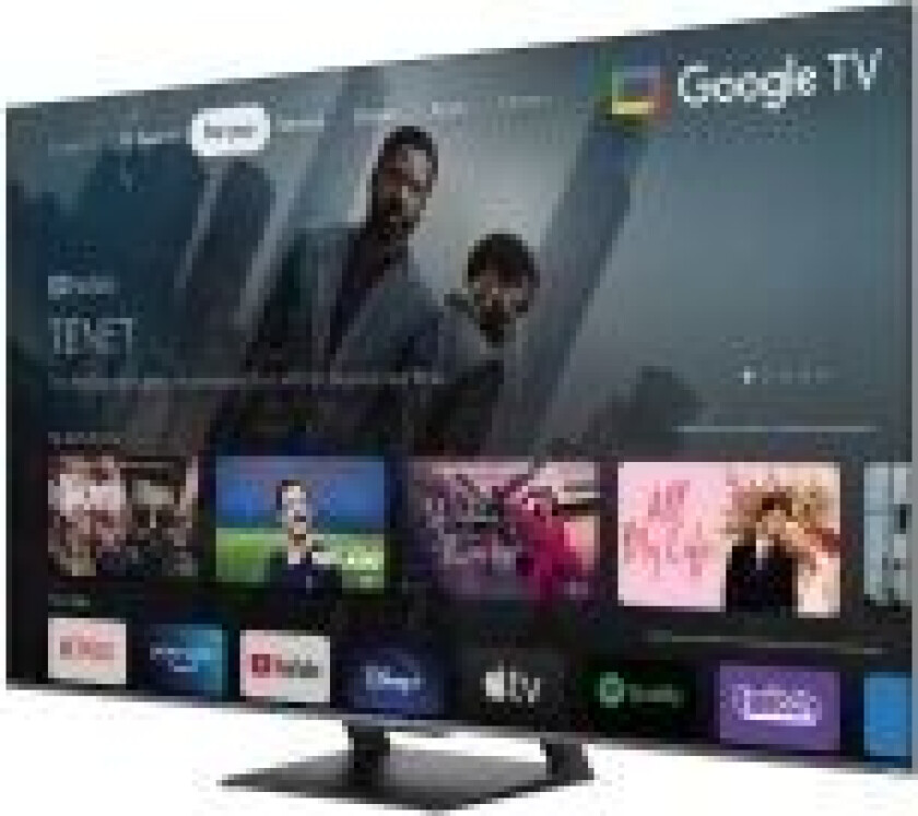 65C735 - 65 Diagonalklasse (64.5 synlig) LED-bakgrunnsbelyst LCD TV - QLED - Smart TV - Google TV - 4K UHD (2160p) 3840 x 2160 - HDR - Quantum Dot - børstet titan