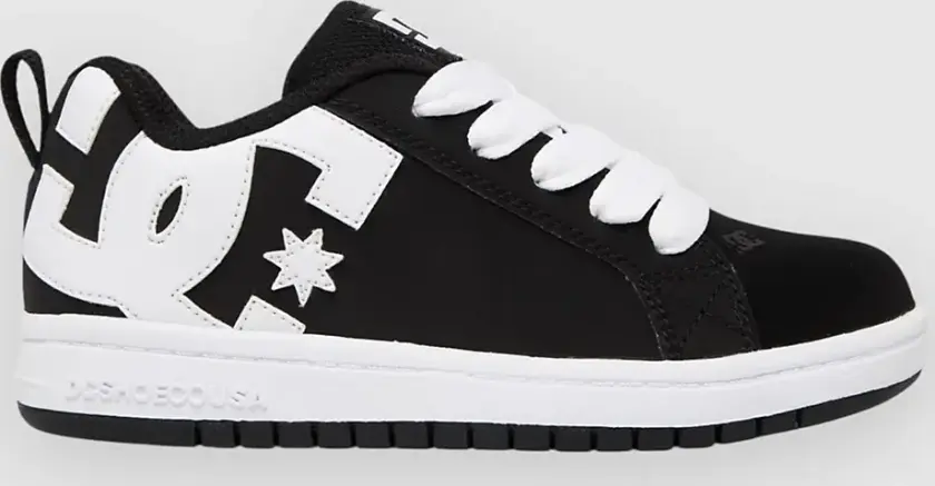 Court Graffik Kids Sneakers svart