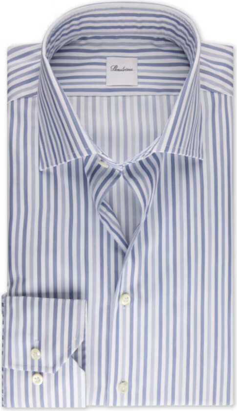 REGULAR STRIPED TWILL SHIRT, 43
