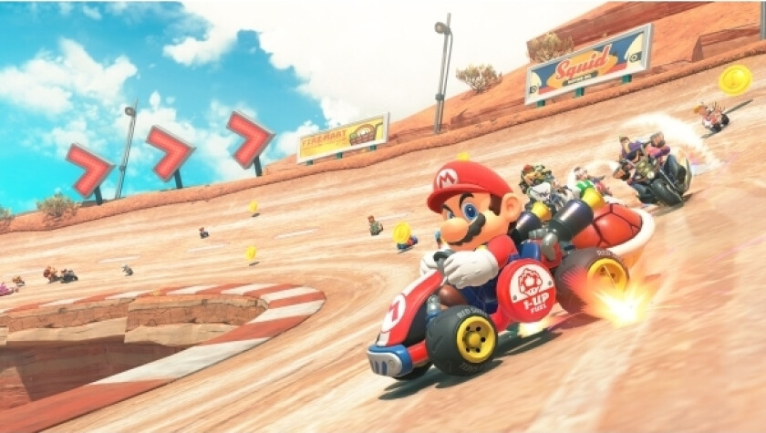 Mario kart world Standard Forenklet kinesisk, Traditionelt kinesisk, Tysk, Hollandsk, Engelsk, Spansk, Fransk, Italiensk, Japansk, Koreansk, Portugisisk, Russisk Switch 2