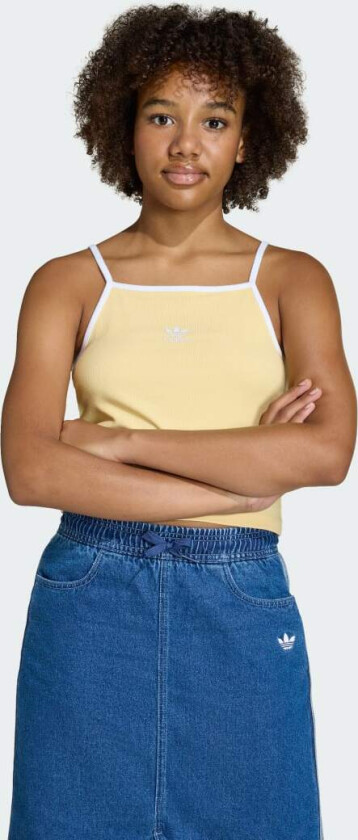 SLIM MINI RIB TANKTOPP