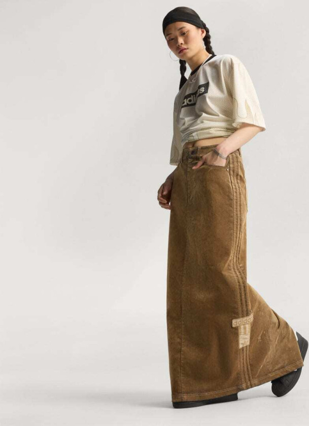 Adibreak Brushed Twill Maxi Skjørt