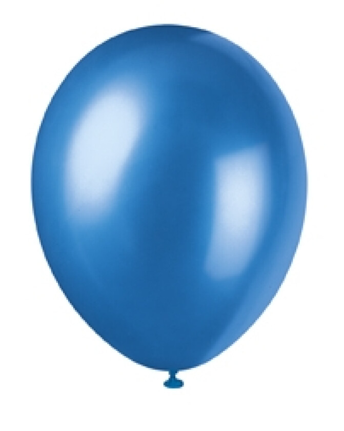 Ballonger, blå -Cosmic Blue- pk/8
