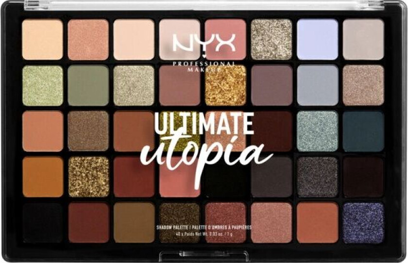 Nyx Professional Makeup Ultimate Utopia Shadow Palette 40 Pan