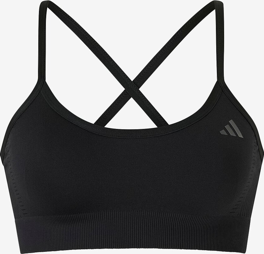 Sports-BH WE Knit LS Bra - Svart