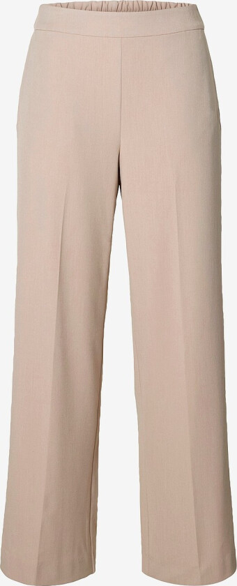 Bukser slfEmma-tara MW Wide Pant - Grå