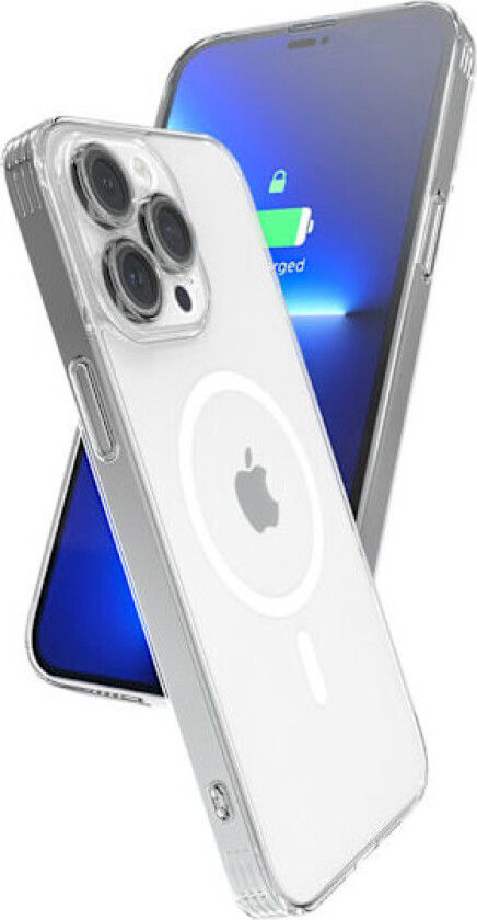 iPhone 14 Promax Deksel, MagSafe-kompatibelt, Militærgrad Støtsikker Beskyttelse, Magnetisk Deksel for iPhone 14, Klar