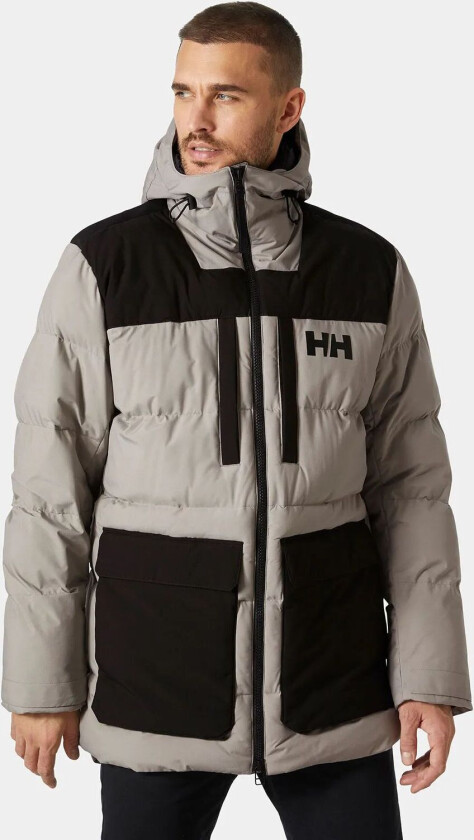 Herre Patrol Fôret Boblejakke Grå M MarineblåM