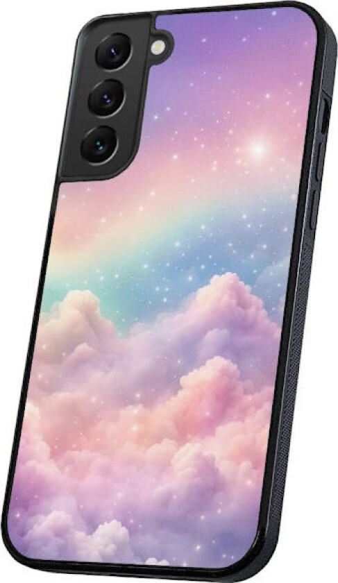 Samsung Galaxy S21 FE 5G - Deksel/Mobildeksel Rainbow Clouds
