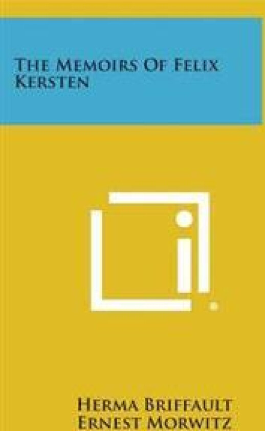 The Memoirs of Felix Kersten