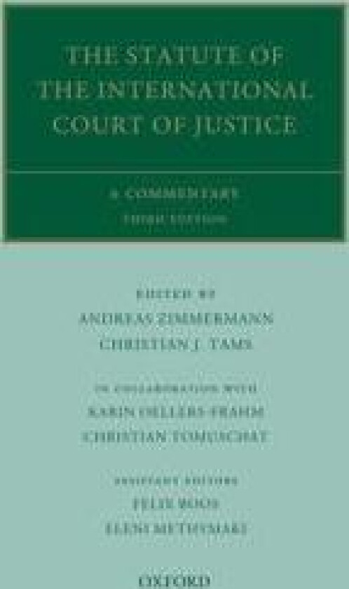 Bilde av The Statute of the International Court of Justice