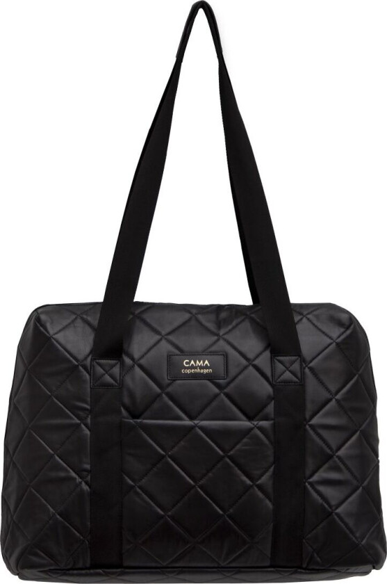 Stelleveske - Vega - Svart Lær - - OneSize - Stellebag