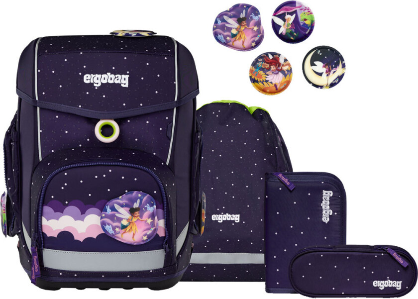 Skolesekk Sett - Cubo - StargazBear - - OneSize - Skolesekk