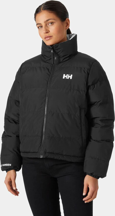 Yu 23 Vendbar Boblejakke Dame Svart Xs LillaXS