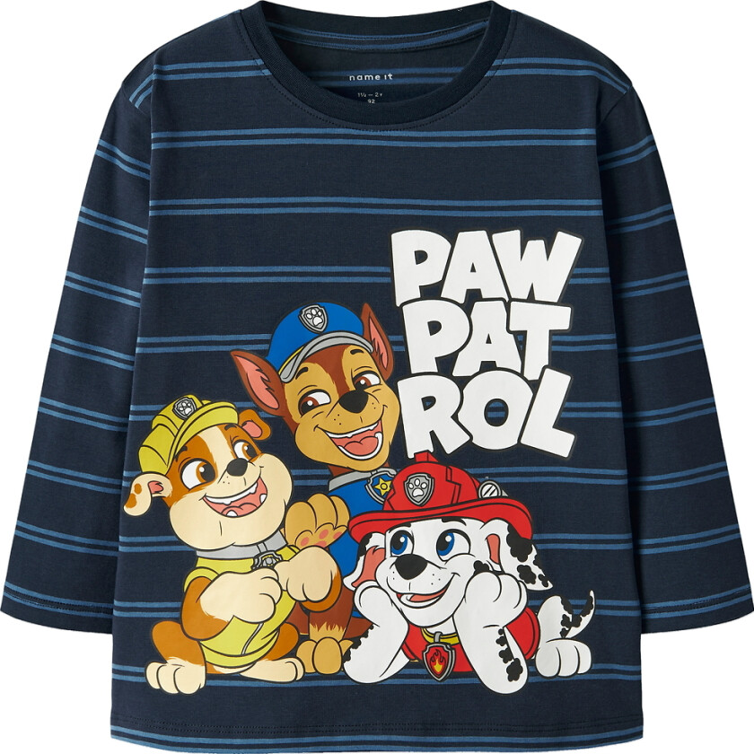 Genser - Noos - NmmJoshua - Paw Patrol - Navy Blazer - - 3 år (98) - Genser