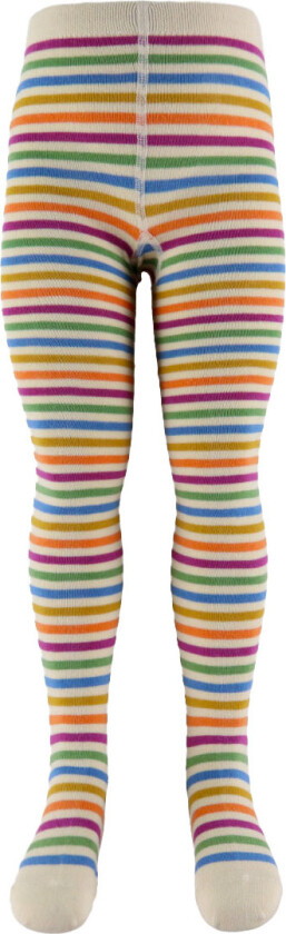 Strømpebukser - Striper - Mini Rainbow - - 3-4 år (98-104) - Strømpebukser