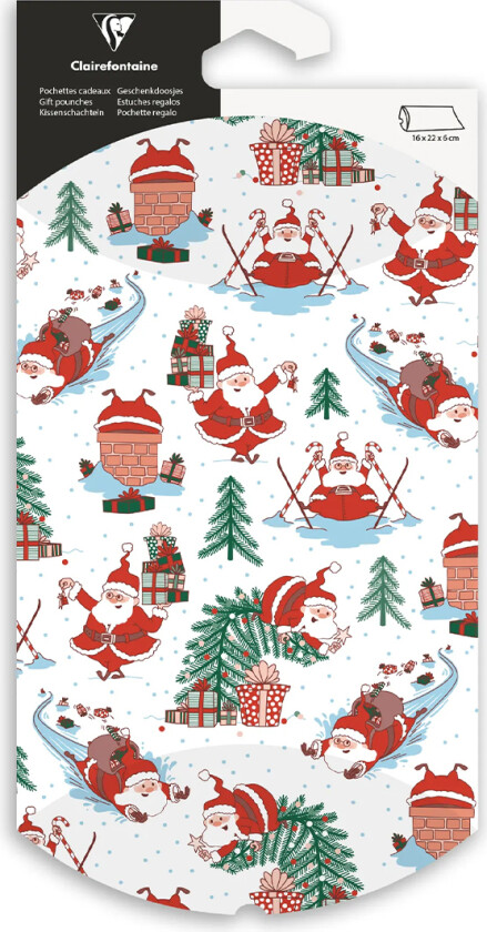 Gavepose 16x22cm Santa Claus