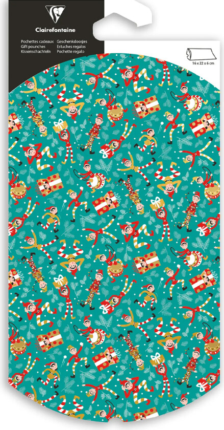 Gavepose 16x22cm Elves