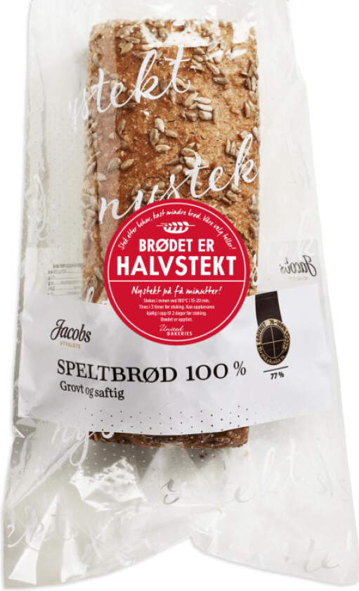 Speltbrød 100%