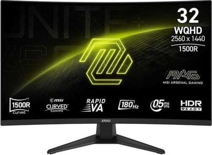 32" MSI MAG 321CQF E18 - LED monitor - curved - 32"