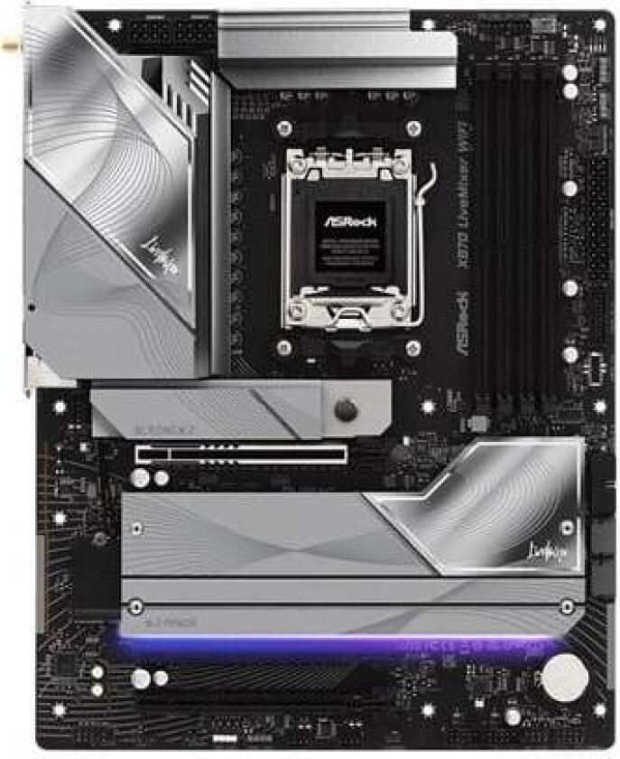 X870 LIVEMIXER WIFI - motherboard - ATX - Socket AM5 - AMD X870 Hovedkort - AMD X870 - AMD AM5 socket - DDR5 RAM - ATX