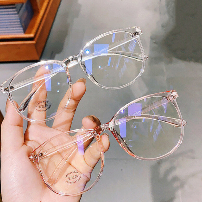 Antirefleksbriller med blålysfilter Strålebeskyttelse Databriller Menn Personlig tilbehør transparent hvit transparent transparent transparent