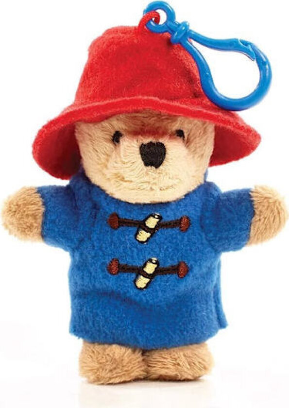 Bilde av Paddington Bear plysjdukke nøkkelring anheng