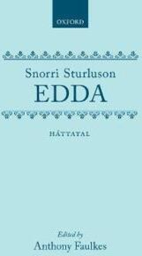 Edda Hattatal Snorri Sturluson