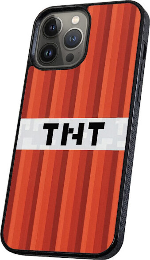 iPhone 14 Pro - Deksel/Mobildeksel Minecraft TNT