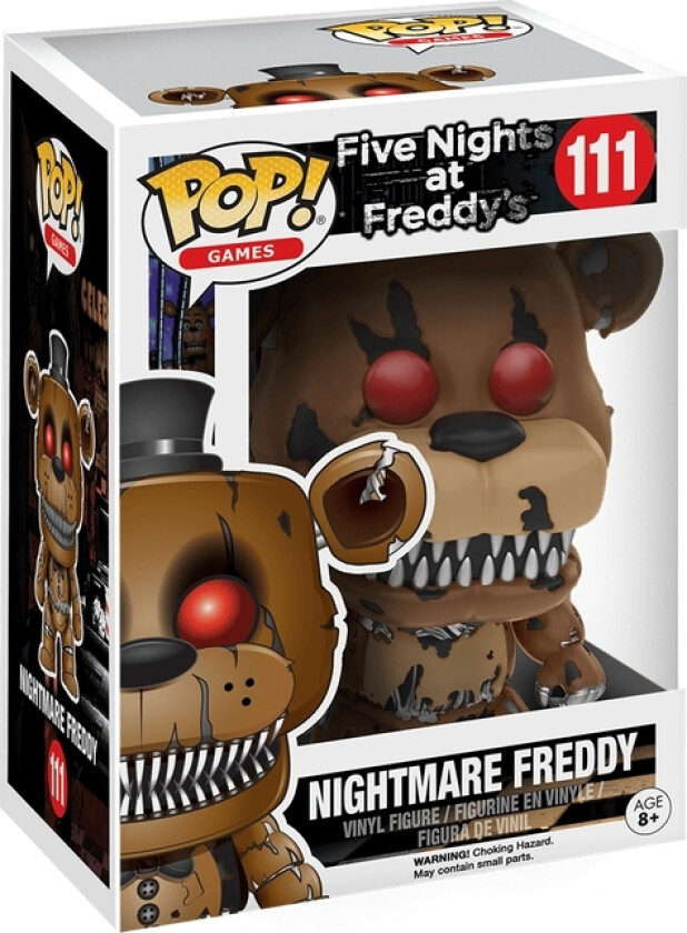 Funko pop! Vinylfigur: Five Nights At Freddy´S - Nightmare Freddy