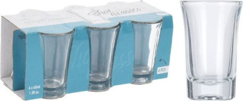 Shotglass 40ml 6 Stk