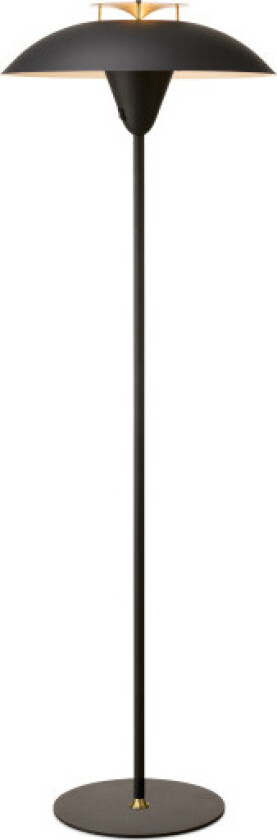 Stepp gulvlampe, svart