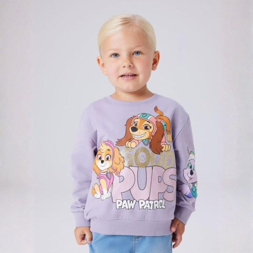 Name It - Genser Sweat Paw Patrol Jara Lavender Gray