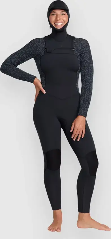 5/4 Swell Natural Hd Front Zip Våtdrakt mønster