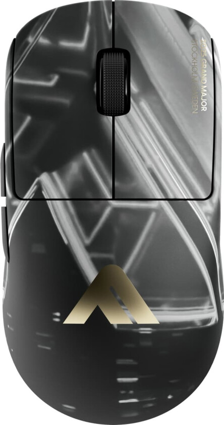 X2 Crazylight Medium trådløs mus (sort)