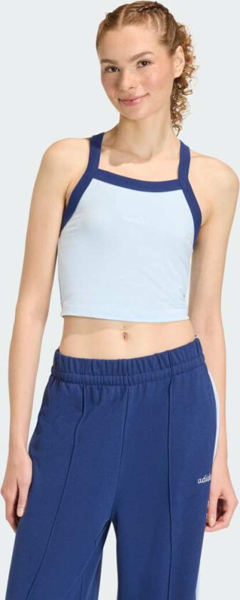 Seasonal Essentials Colorpop Tanktopp med Brodert Grafikk